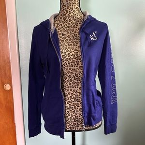 Nautica Blue Zip-Up Hoodie